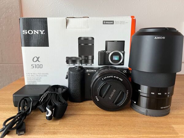 SONY ダブルズームレンズキット α5100 ILCE-5100 ILCE-5100Y ミラーレスカメラ