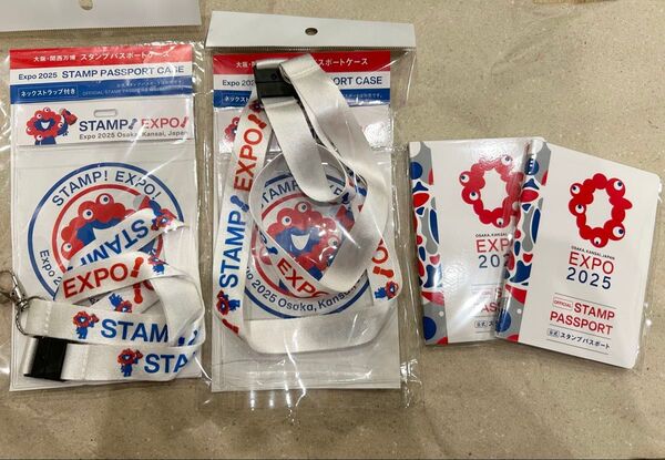 スタンプパスポートケース 大阪万博Expo 公式 ミャクミャク スタンプ帳 EXPO2025 万博