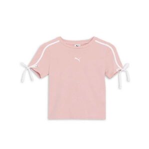 puma プーマ T7 MODERN DELIGHT SLIM T 半袖 Tシャツ リボン ピンク 新品未使用