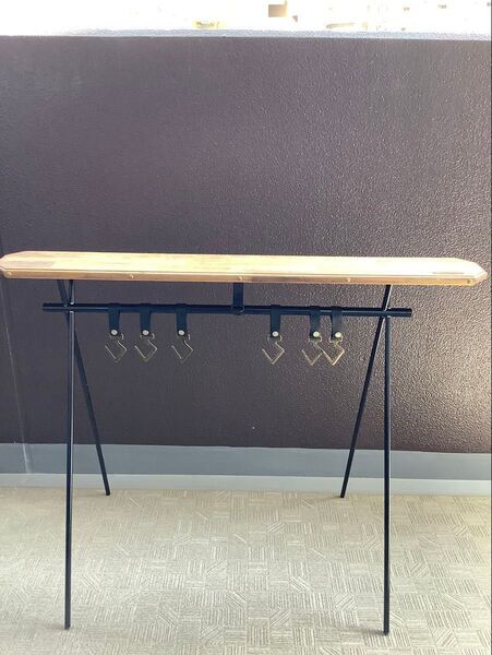 キャンプ用品 ハンギングラック トップボード 天板 セット