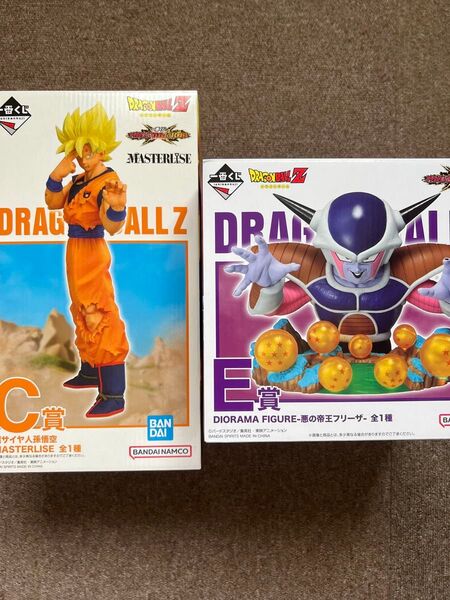 ドラゴンボール一番くじ オムニバス C E賞 フリーザ 悟空 MASTERLISE