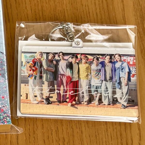 timelesz FAM UNIVERSAL MUSIC STORE限定盤特典キーホルダー