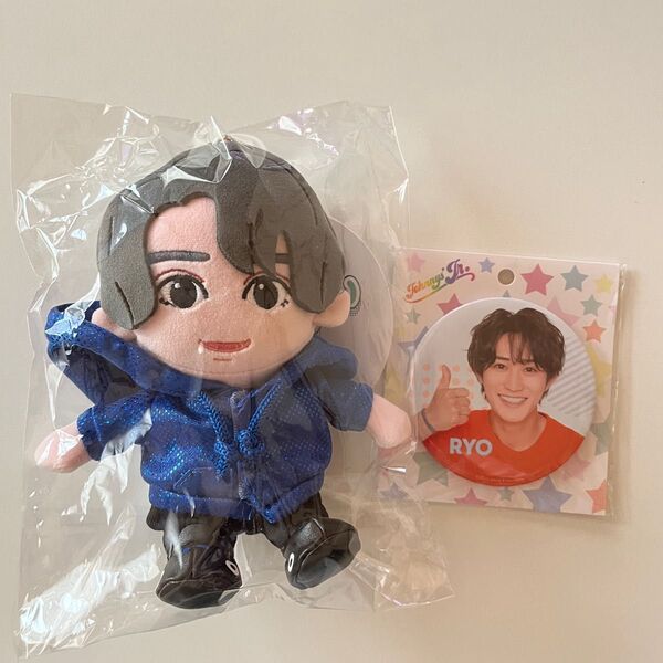 HiHi Jets 橋本涼 ハピぬい 缶バッジ B&ZAI