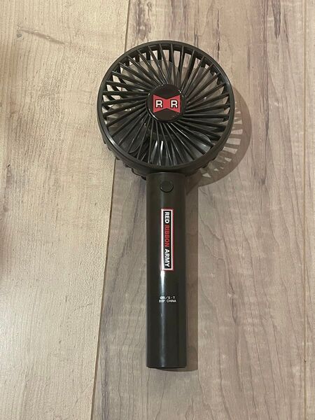 レッドリボン軍 ハンディファン 扇風機 携帯扇風機 USB扇風機(ジャンク品)