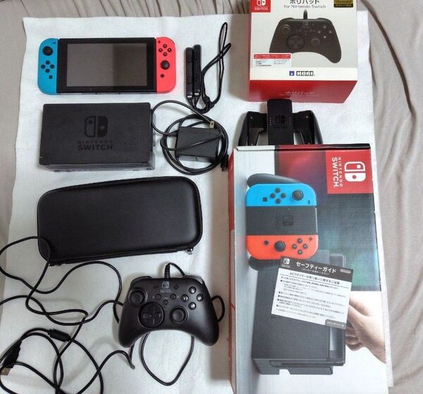 ニンテンドースイッチ 本体ほか SDカードとHDMIケーブル無し Nintendo Switch