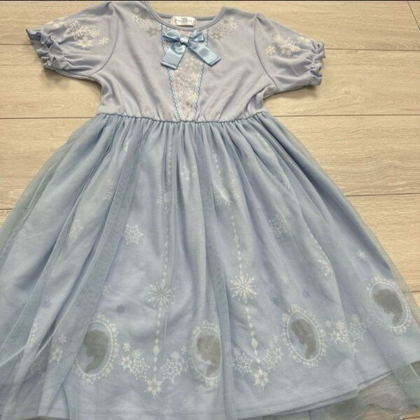 ディズニー プリンセス エルサ ワンピース 130