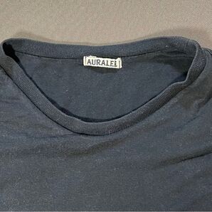 AURALEE Tシャツ ブラック オーラリー 半袖