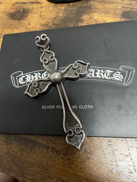 chrome hearts スペードクロス ネックレス クロムハーツ ラージクロス