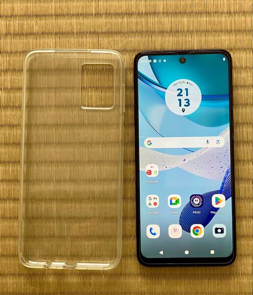 美品 moto g53y 5G ブラック 4GB/128GB バッテリー良好