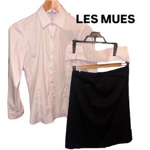 【即日発送】LES MUES レディーススーツ Mサイズ スカート シャツ