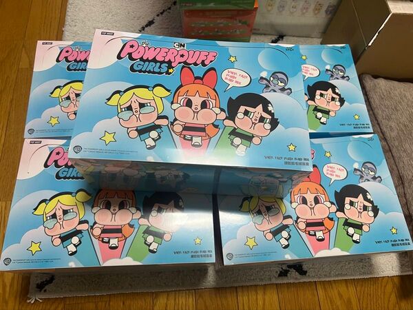 CRYBABY パワーパフ ガールズ シリーズ ぬいぐるみ アソートボックス X5BOX