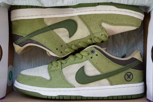 Yuto Horigome × Nike SB Dunk Low "Matcha"27cm HF8022-300 ナイキ ダンク