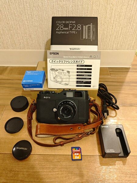 EPSON R-D1s 希少 動作品 Voigtlander COLOR-SKOPAR 28mm f2.8 セット