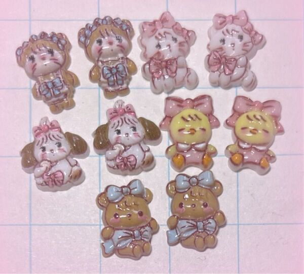 No.82 ネイルパーツ デコパーツ まとめ売り セット