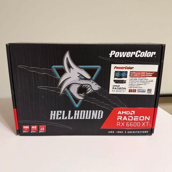 Hellhound AMD Radeon RX 6600 XT 8GB GDDR6