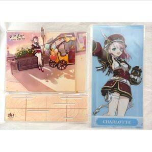 原神 ホヨランド 韓国限定 アクスタ シャルロット GIGO チケットファイル