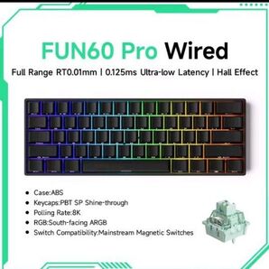 【新品未開封】Monsgeek FUN60Pro Black 有線
