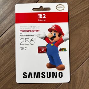 任天堂ライセンス商品Samsung microSD Express Card 256GB for Nintendo Switch2