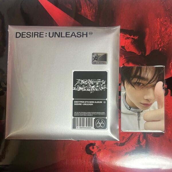 ENHYPEN ニキ DESIRE:UNLEASH ENGENE ver. アルバム 特典トレカ付き
