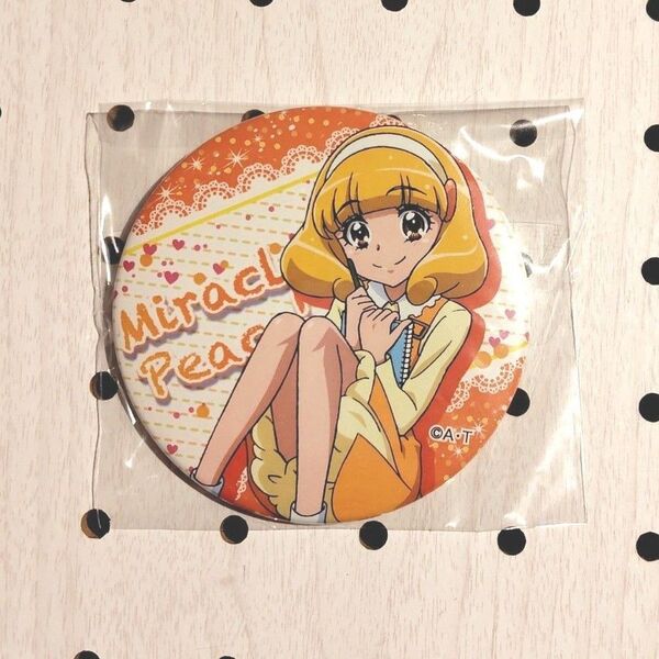 スマイルプリキュア トゥインクル缶バッジ 黄瀬やよい(キュアピース)