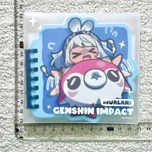 原神 公式正規品 ムアラニ キャラクターノート ちびキャラ 付箋 文房具 ナタ