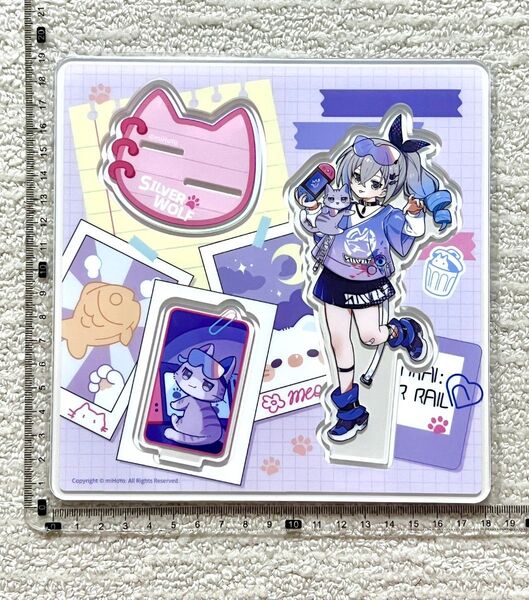 崩壊スターレイル 公式正規品 銀狼 ちび猫シリーズ アクリルスタンド グッズ