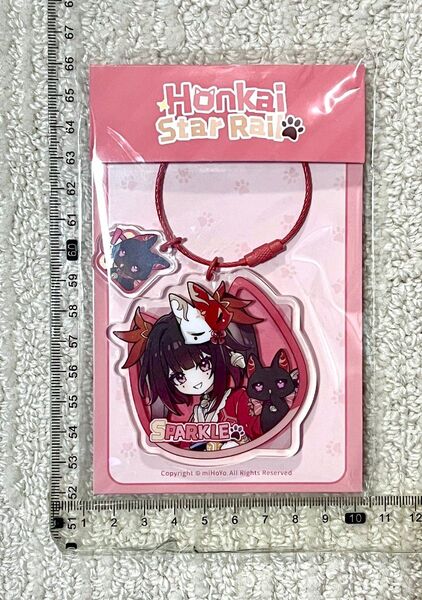 崩壊スターレイル 花火 ちびネコシリーズ ストラップ アクリルキーホルダー