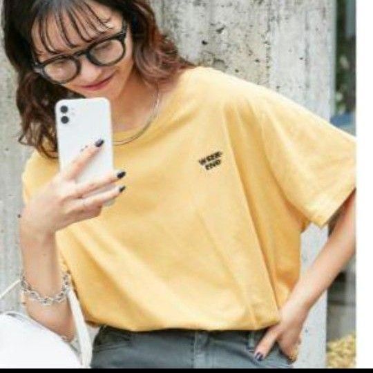 CIAOPANIC TYPY Tシャツ マスタード チャオパニックティピー