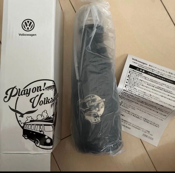 お値下げ!Volkswagen 真空ステンレスボトル ブラック 新品 未使用