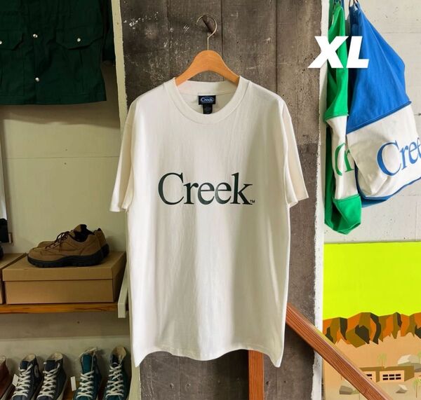 【新品未使用】Creek Angler's Device Logo T-Shirt ナチュラル XLサイズ