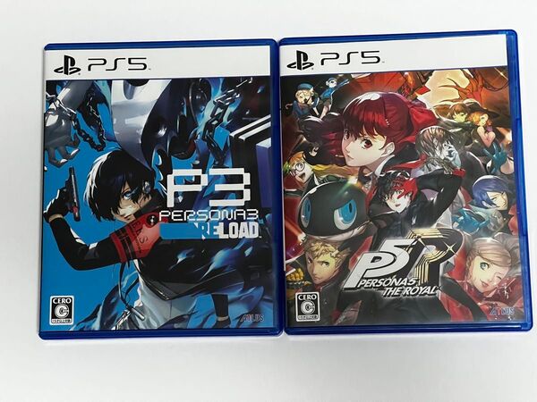 お値下げ不可 PS5 ペルソナ3 リロード、ペルソナ5 ザ ロイヤル セット