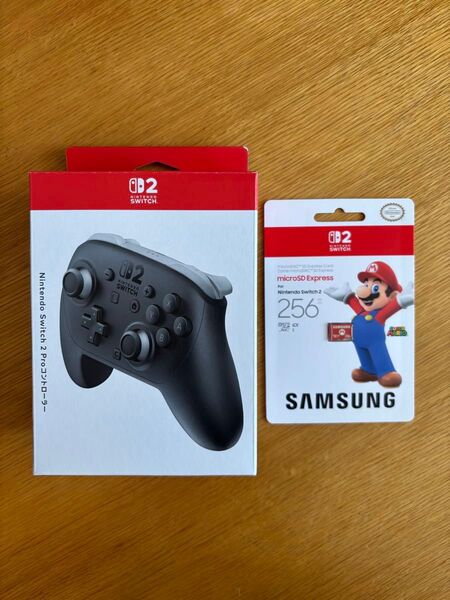 Nintendo Switch 2 プロコン SDカード