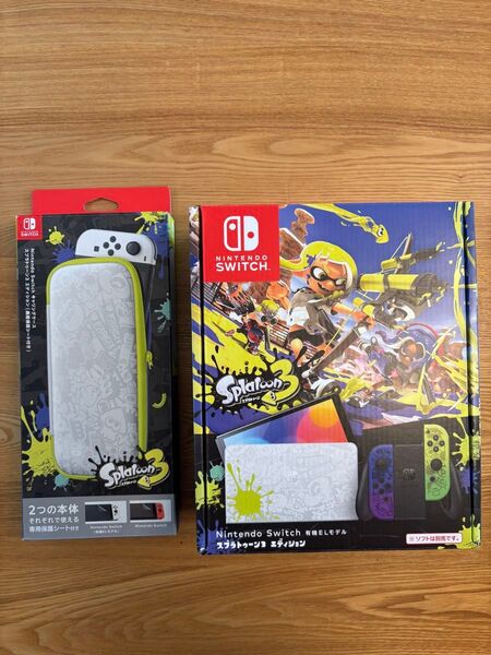 Nintendo Switch 有機ELモデル スプラトゥーン3エディション スプラトゥーン3キャリングケース付き