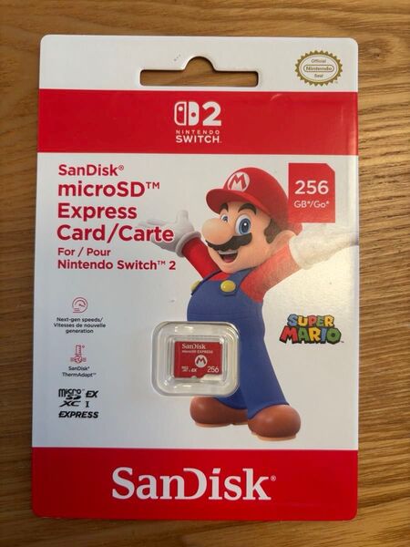 SanDisk microSD Express Card 256GB Switch2 SDカード サンディスク