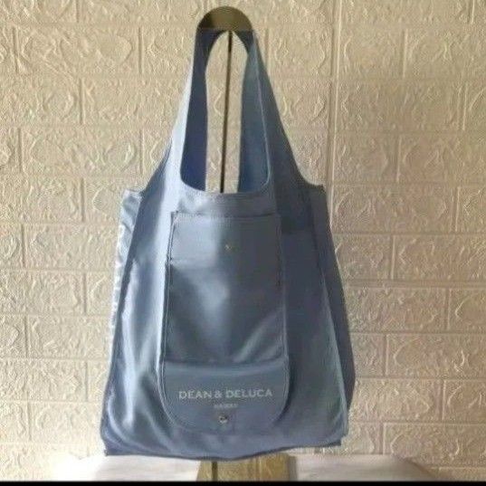 最安値調整済み!【ライトブルー】 DEAN & DELUCA ディーンアンドデルーカ エコバッグ