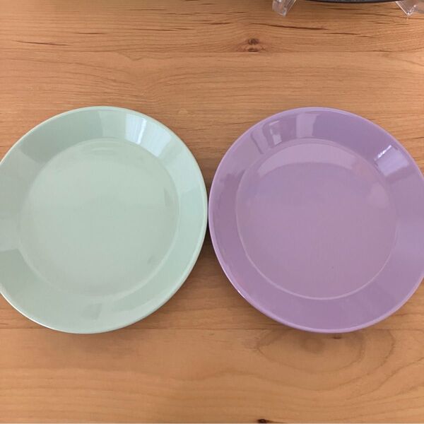 イッタラ ティーマ プレート 17cm セージグリーン/ ライラック 2点セット 新品