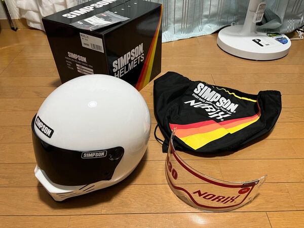 試着のみ SIMPSON M30 58CM Mサイズ