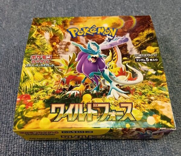 ポケモンカード ワイルドフォース 1BOX シュリンクなし