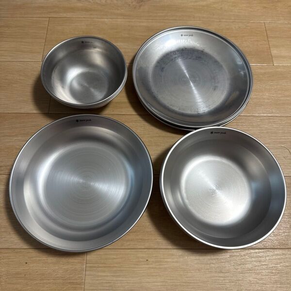 新品 スノーピーク snow peak テーブルウェアーセット L ファミリーテーブルウェア食器セット TW-021F