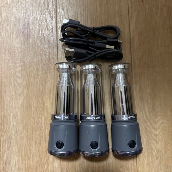 ジェントス(GENTOS) LE-1014G(グレー) レッジェーロ LED ランタン
