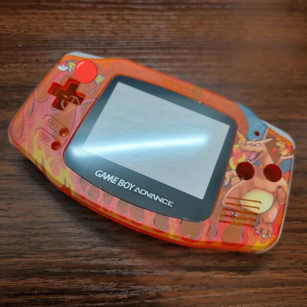 【交換用シェル】ゲームボーイアドバンス GBA AGB-001 レトロ レッド ADVANCE ニンテンドー
