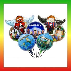 みんな大好き!大人気セット! マイクラ ロブロックス Roblox バルーン