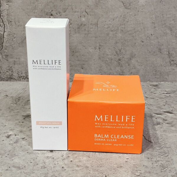 新品未開封 MELLIFE メリフ バームクレンズ ブライトヴェールセラム セット