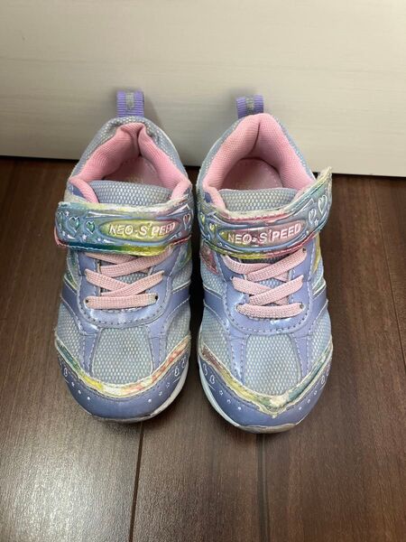 子供靴 スニーカー 16cm 女の子 キラキラ