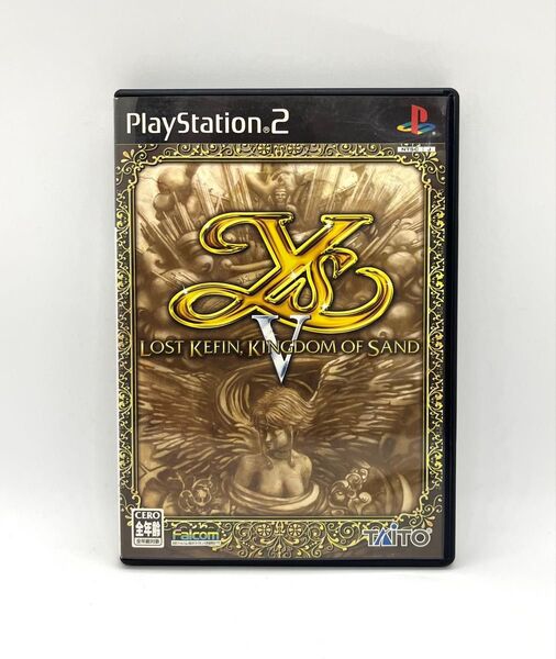 【PS2】 イースV LOST KEFIN,KINGDOM OF SAND ※説明書なし