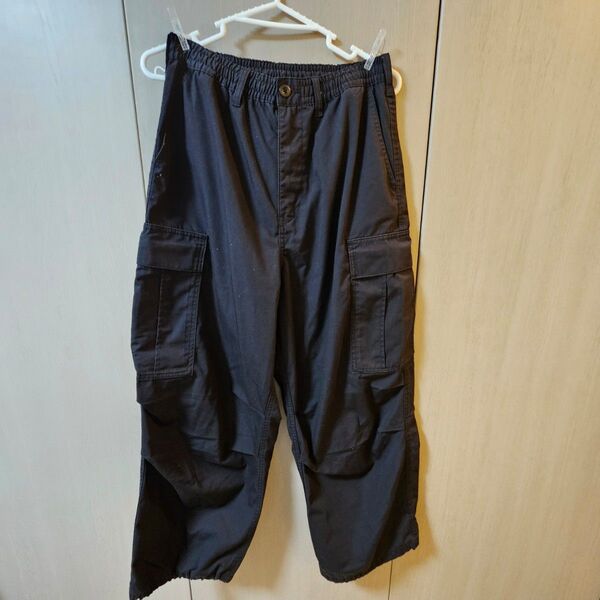 GU カーゴパンツ ブラック Lサイズ