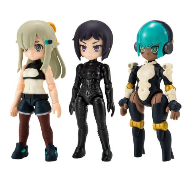 バンダイ LINK TRAVELERS 機械に支配された世界編 SIDE:C 素体 3種