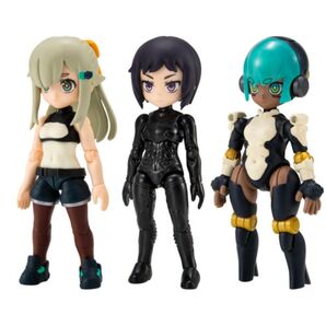 バンダイ LINK TRAVELERS 機械に支配された世界編 SIDE:C 素体 3種