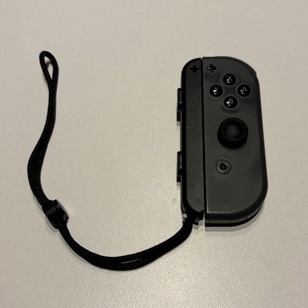 ニンテンドースイッチ Switch ジョイコン Joy-Con グレー 右 純正品 ストラップ付き