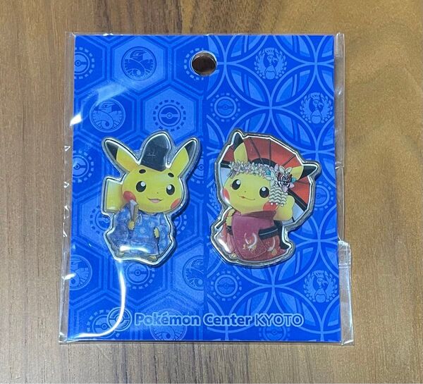 新品未開封 ピンズ 舞妓はん お公家さま ピカチュウ ポケモンセンター京都 ピンバッジ